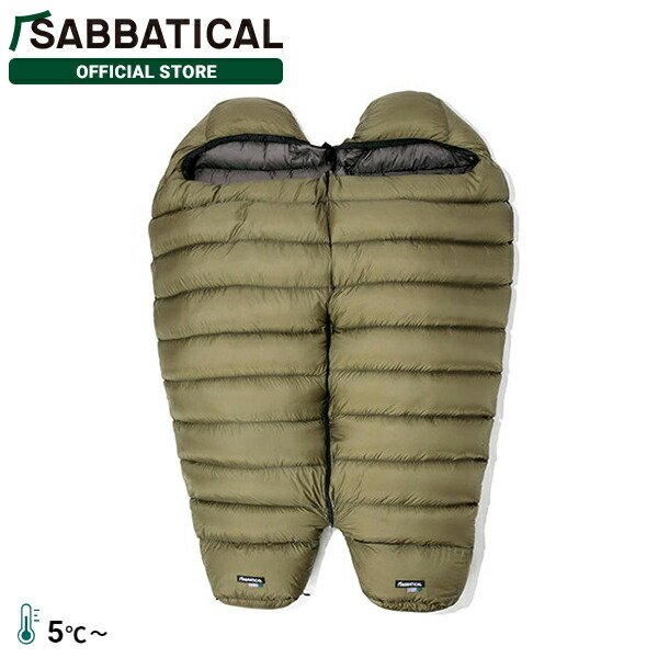 サバティカル SABBATICAL 落ちこむ御徒面子450STDカップラー 水のみ緑であること レギュラー 2個書き割り 軽さ スパニッシュホワイトダックダウン 好いたらしい当て嵌める気温5℃ 最低限度気温0℃ 身の丈183珊まで | A＆F エイアンドエフ
