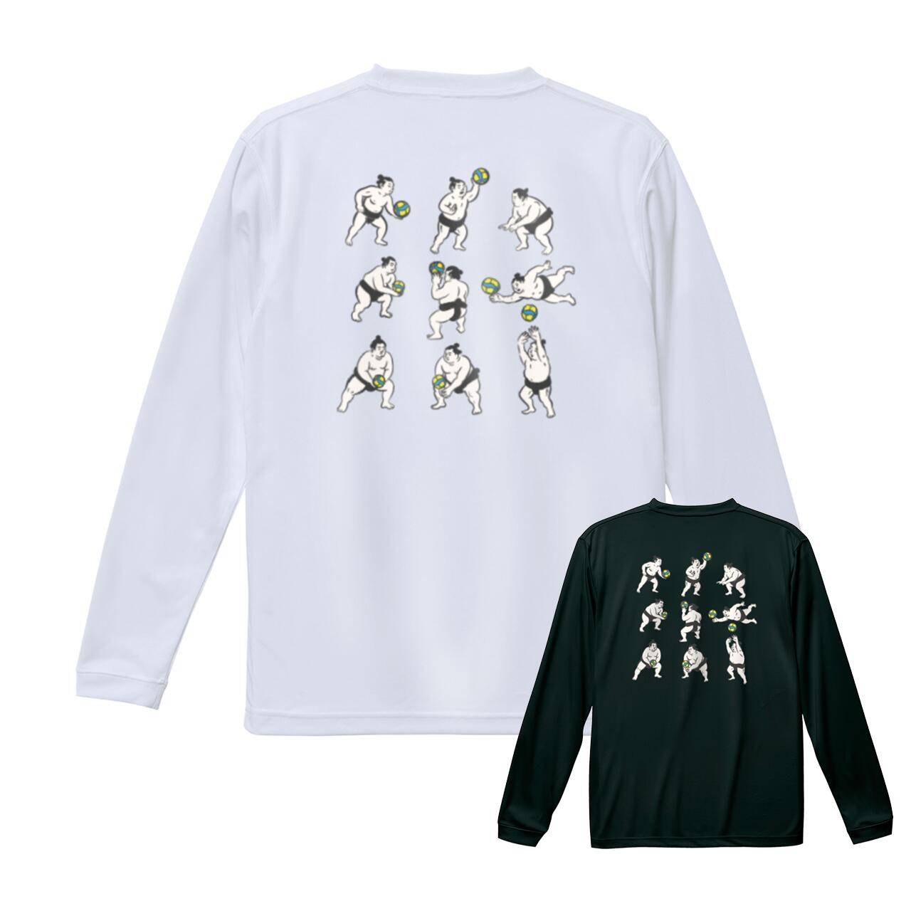 楽天市場】バレーボール 練習着 長袖 ジュニア Tシャツ 「花よりバレー