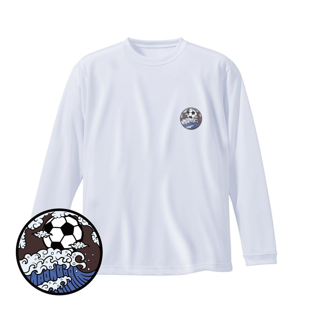 サッカー 練習着 半袖 メンズ 「波雲球」 Tシャツ ワンポイントマーク ノースアイランド(NORTHISLAND) SABスポーツ