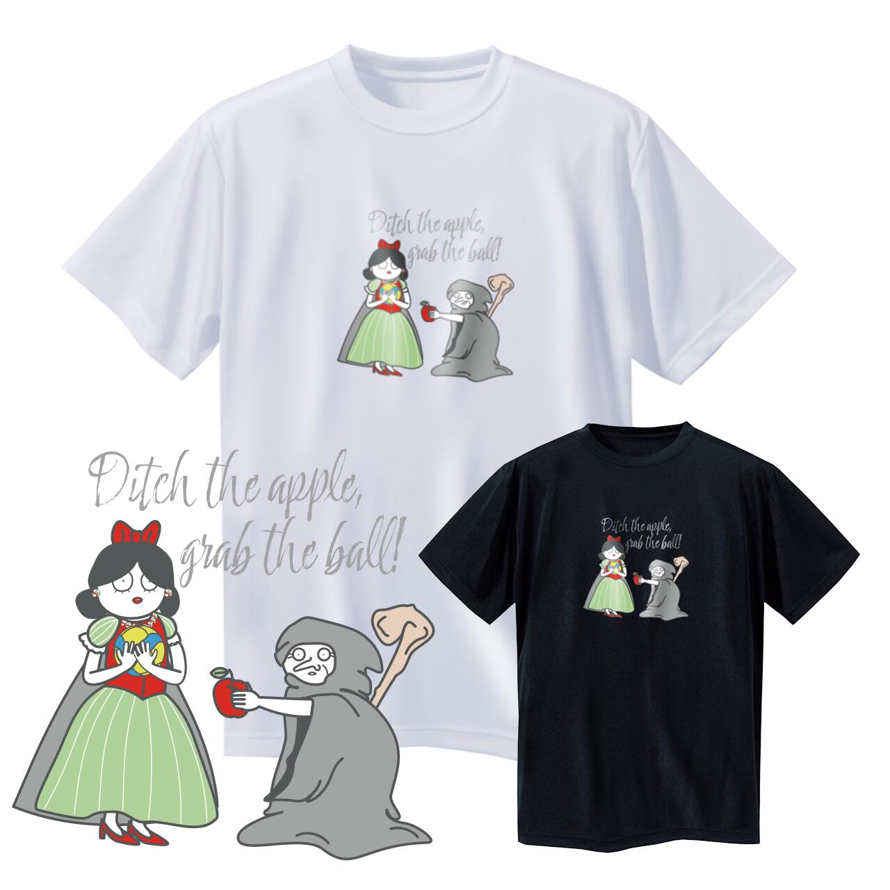 バレーボール 練習着 メンズ 半袖 Tシャツ 「白雪姫」 (ノースアイランド) NORTHISLAND画像