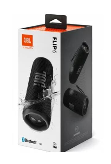 JBL JBLFLIP7BLK Bluetooth金棒引き IP68雨合羽防塵相応う 黒いこと