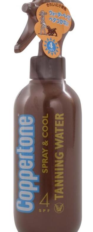 コパトーン タンニング お水 SPF4 200ml 点火装置