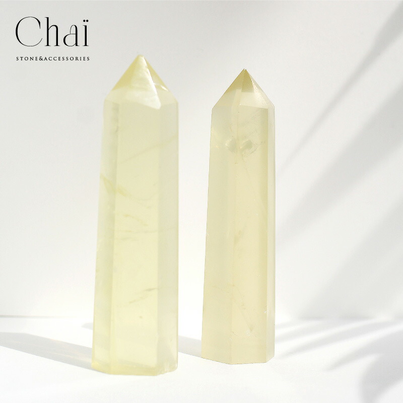 天然シトリン六角柱　ファントムクォーツ　置物　パワーストーン 天然シトリン六角柱 ファントムクォーツ 置物 パワーストーン