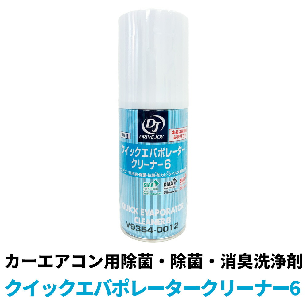 楽天市場】ドライブジョイ クイックエバポレータークリーナー6 60ml