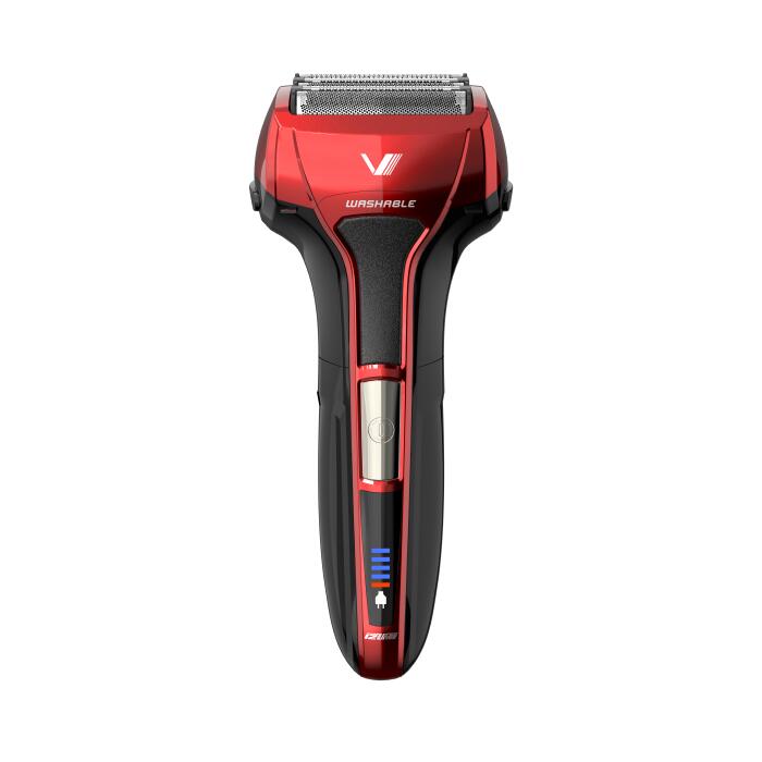 【全世界対応】 電動シェーバー マクセルイズミ メンズ電動シェーバー 匠の刃 5枚刃 レッド FR-V584|海外電気CLUB