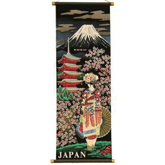 掛け軸　金閣寺　箱あり 楽天市場】【日本のお土産】 金箔掛け軸 中サイズ(高さ約84cm