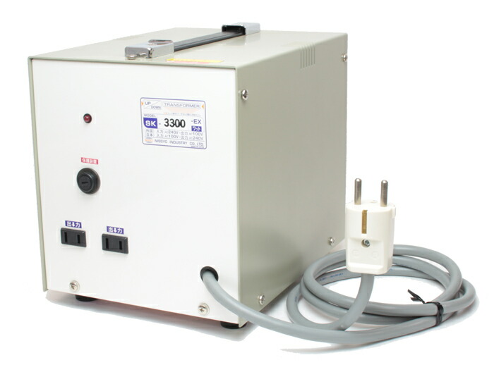 楽天市場】【変圧器】【昇降両用】 日章工業 海外滞在用アップ/ダウン