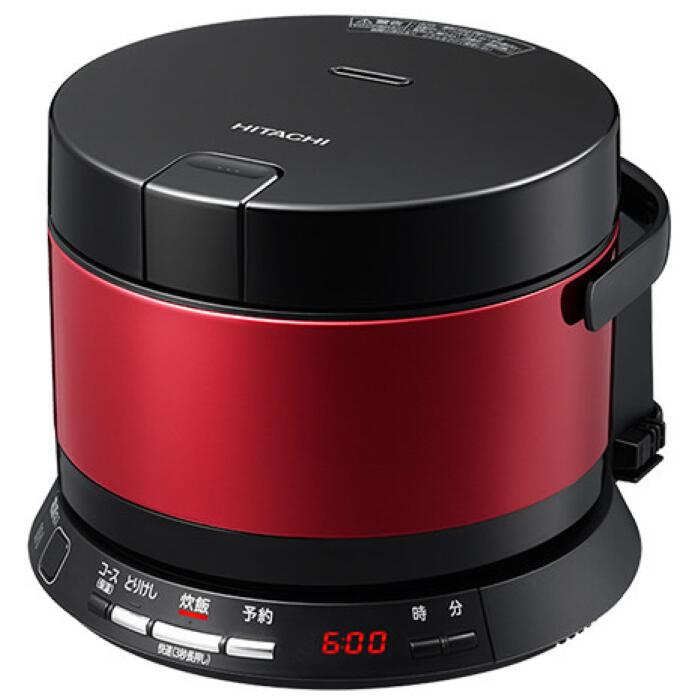 【オスカル】HITACHI IH炊飯器 5.5合 赤　2018年製 楽天市場】日立 炊飯器 赤の通販