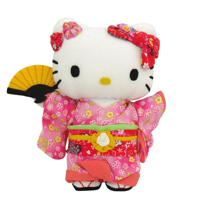 Sanrio キティ　着物　豪華 振袖 1999年　ぬいぐるみ　京都　新品タグ付 ハローキティ ぬいぐるみ（着物）｜サンリオオンラインショップ