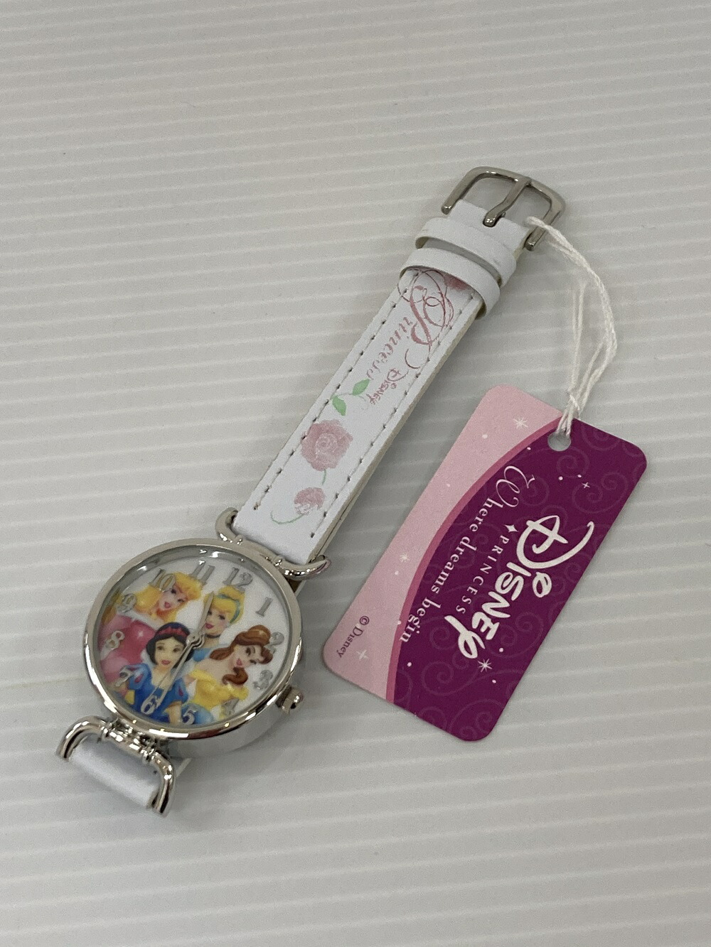 楽天市場 メール便対象商品 ディズニー公式 Disney プリンセス サンフレイム キッズ 腕時計 Wd S08 Ps シルバー ホワイト 白雪姫 シンデレラ オーロラ姫 ベル 海外電気club