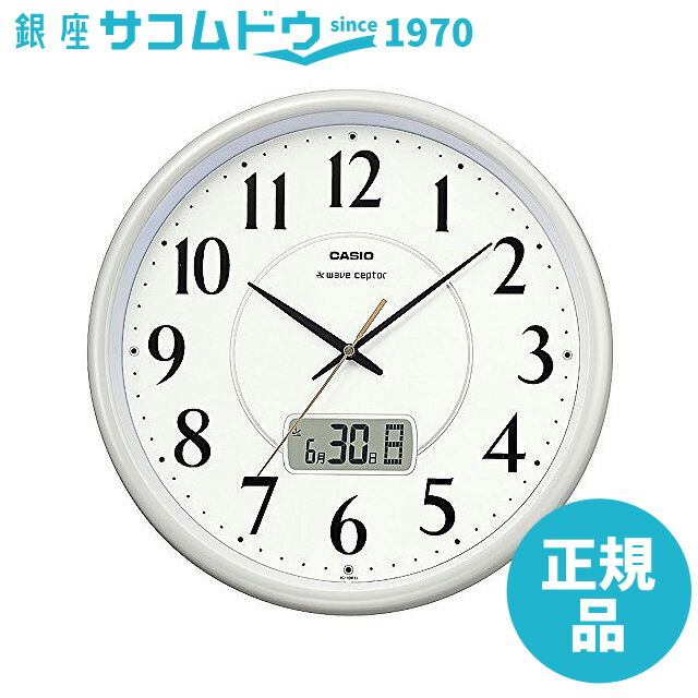 【マレーバク】新品未使用　カシオ CASIO IC-4100J 壁掛け電波 楽天市場】CASIO CLOCK カシオ クロック 掛け時計 WAVE CEPTOR