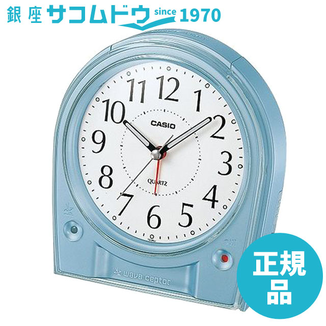 楽天市場】【11月1日限定最大1000円オフクーポンポイント3倍】CASIO カシオ クロック TQ-750J-1JF(ブラック) / TQ-750J -2JF(ブルー) / TQ-750J-7JF (ホワイト) 目覚まし時計 コンパクトサイズ電波時計 wave ceptor 国内モデル : 銀座  紗古夢堂（sacomdo）