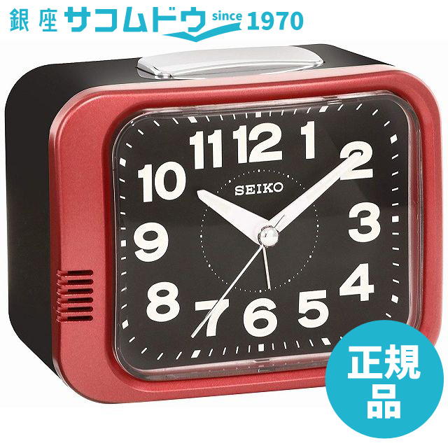 楽天市場】【最大ポイント42倍＆2000円OFFクーポン11日(木)01:59迄】SEIKO CLOCK セイコー クロック目覚まし時計 ( 白パール  NR439W / 集光樹脂文字板 銀色 メタリック NR439S ) ライト付き ピクシス PYXIS : 銀座 紗古夢堂（sacomdo）