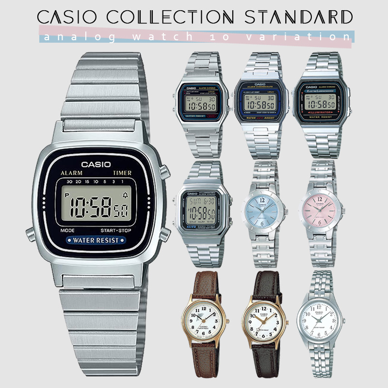 CASIO カシオ A158WEA-1JF 時計 腕時計 防水 A158WEA-1JF | CASIO