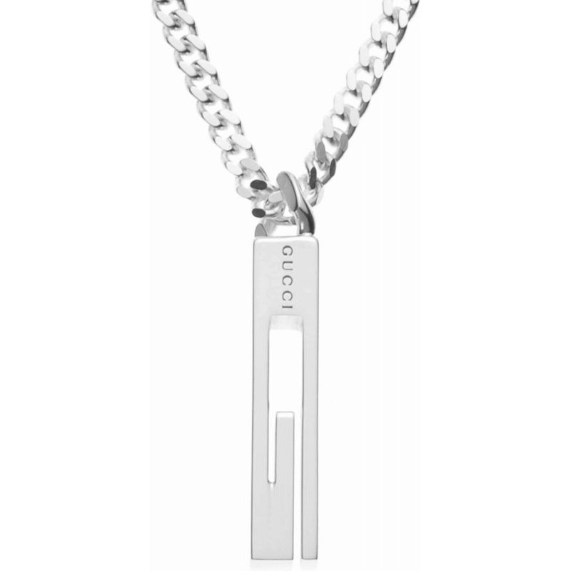 グッチ　678661　シルバー 楽天市場】GUCCI グッチ ネックレス 678661 J8410 メンズ