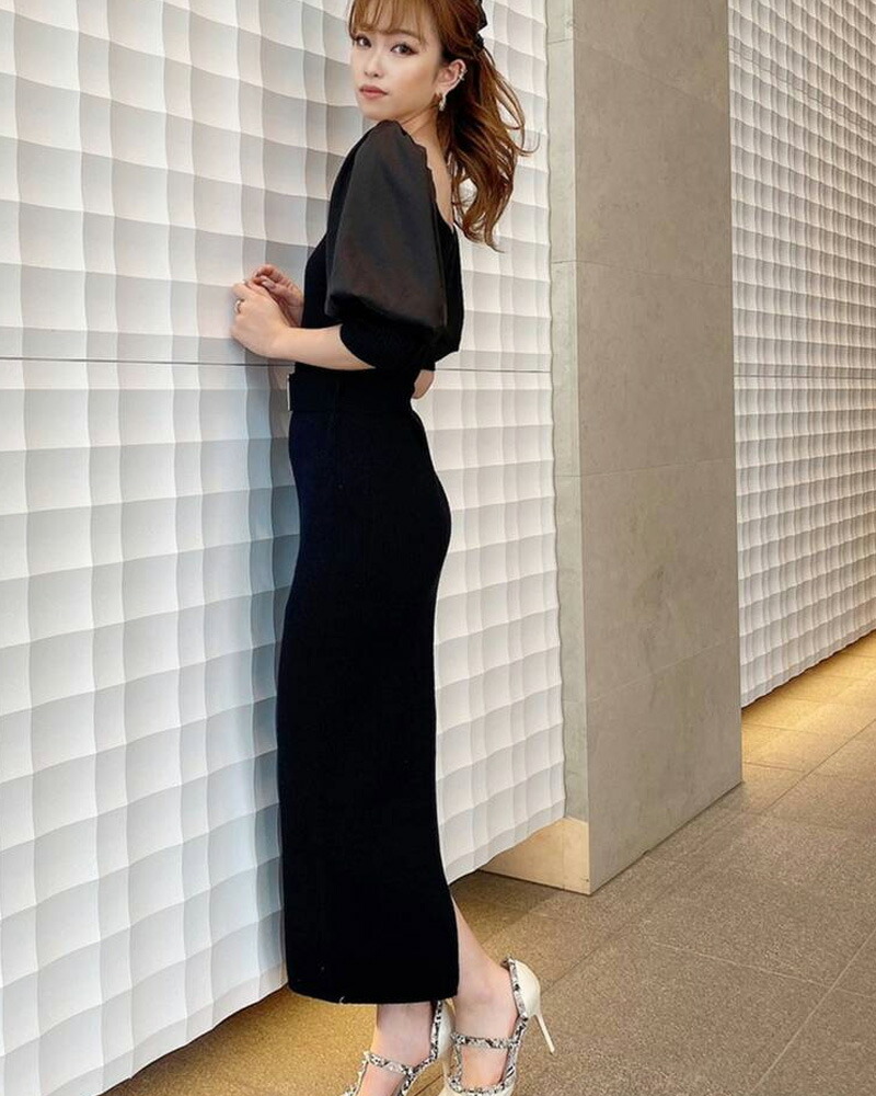 平日15時までのご注文で最短当日出荷 Resexxy リゼクシー ボリュームパフニットワンピース パフスリーブ あす楽対応 送料無料 パフスリーブ ワンピース 半袖 5分袖 Resexxy リゼクシー タイトワンピース ワンピース Psychologue Cannes Angelot Fr