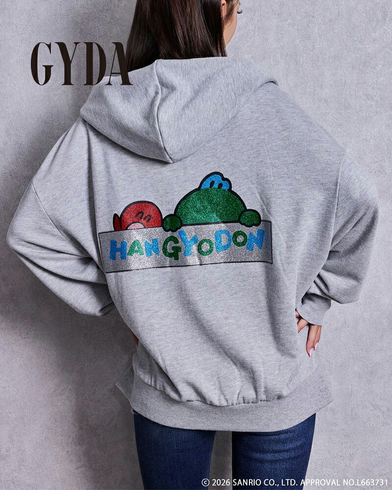 GYDA ジェイダ GYDA×サンリオキャラクターズ BIGパーカー 072622933701