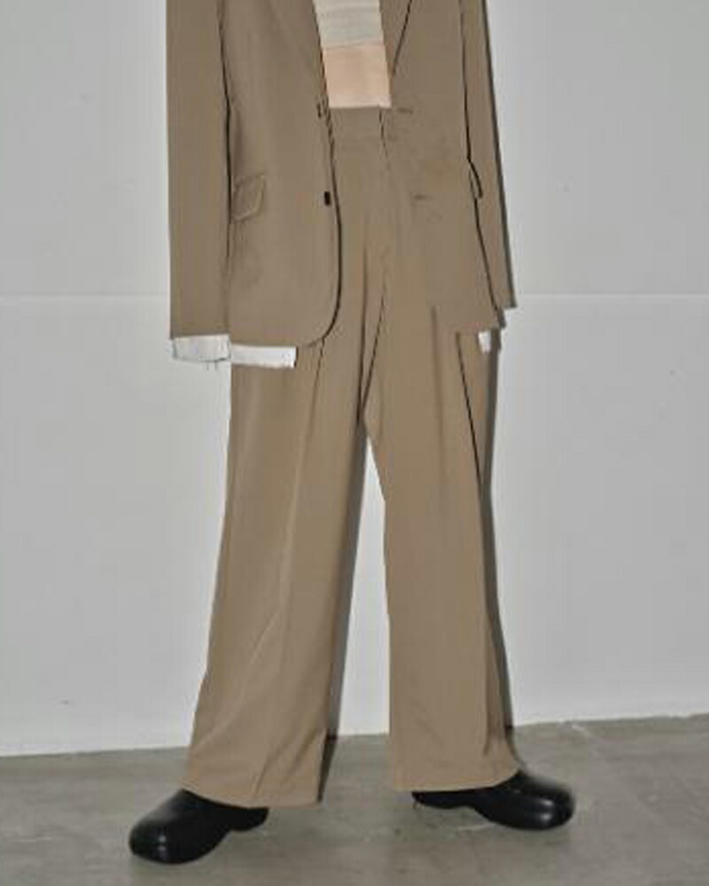 【SALE】【20%OFF】 TODAYFUL トゥデイフル Doubletuck Smooth Trousers ダブルタックスムーストラウザー 12420704