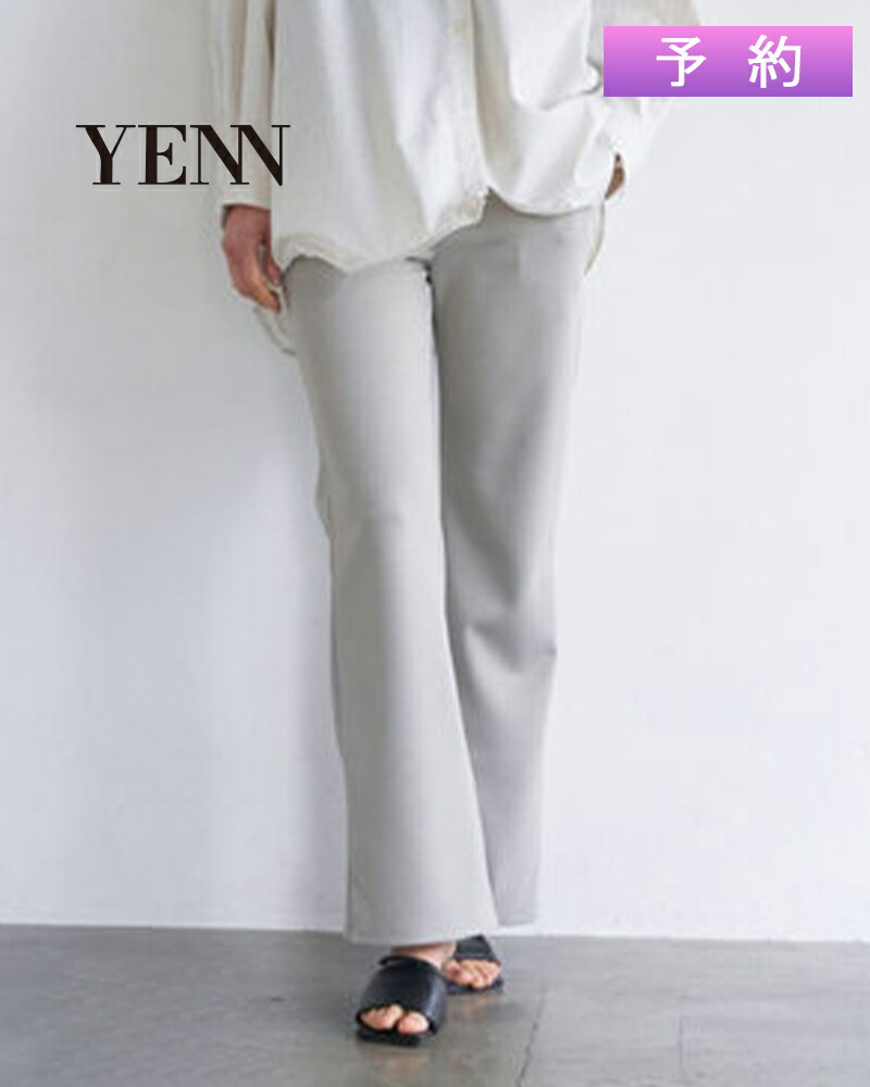 【予約受付中】YENN イエン W JERSEY FLARE PT Wジャージーフレアパンツ y263-31081
