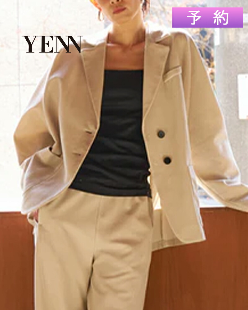 【予約受付中】YENN イエン FADED JERSEY JACKET フェードジャージージャケット y263-41091