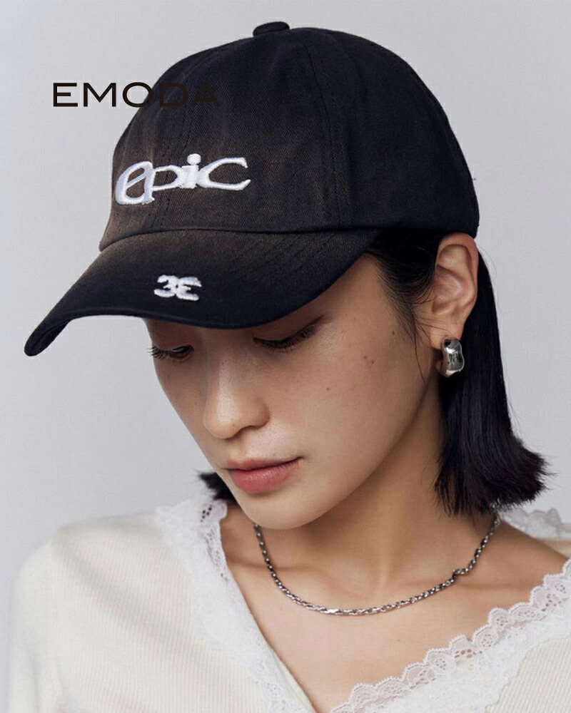 EMODA エモダ ウォッシュロゴキャップ 042610950501