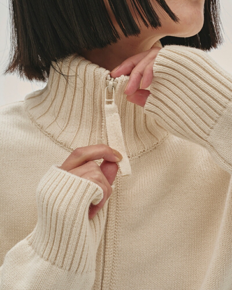 【SALE】【20%OFF】TODAYFUL トゥデイフル Compact Zip Knit コンパクトジップニット 12520508