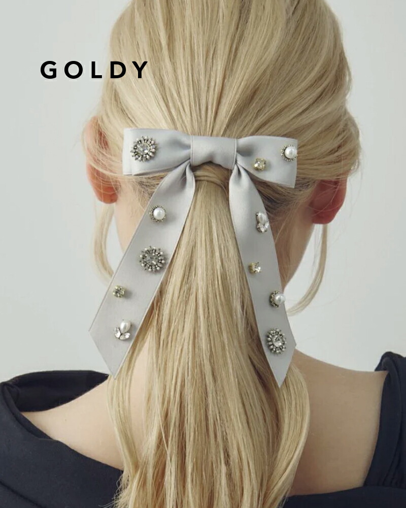 楽天市場】【petite robe noire】 リボンバレッタ L プティローブ