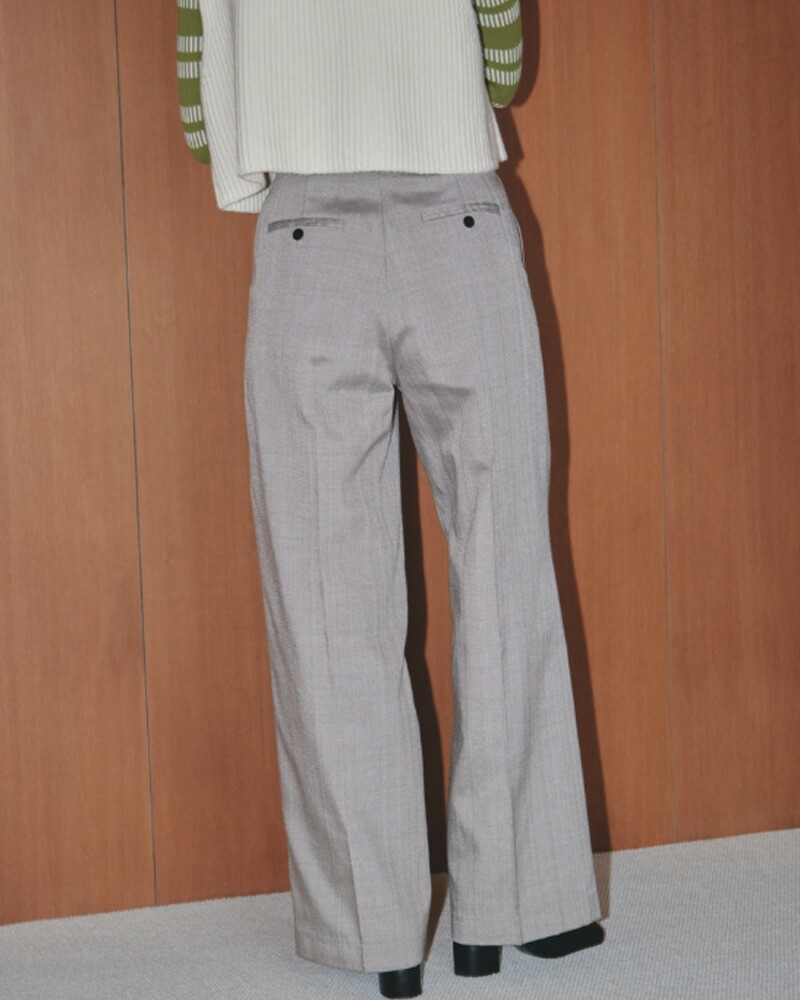 【土日祝も発送あり】【SALE】【50%OFF】TODAYFUL トゥデイフル Jacquard Tuck Trousers ジャガードタックトラウザー 12320705|エリナストア