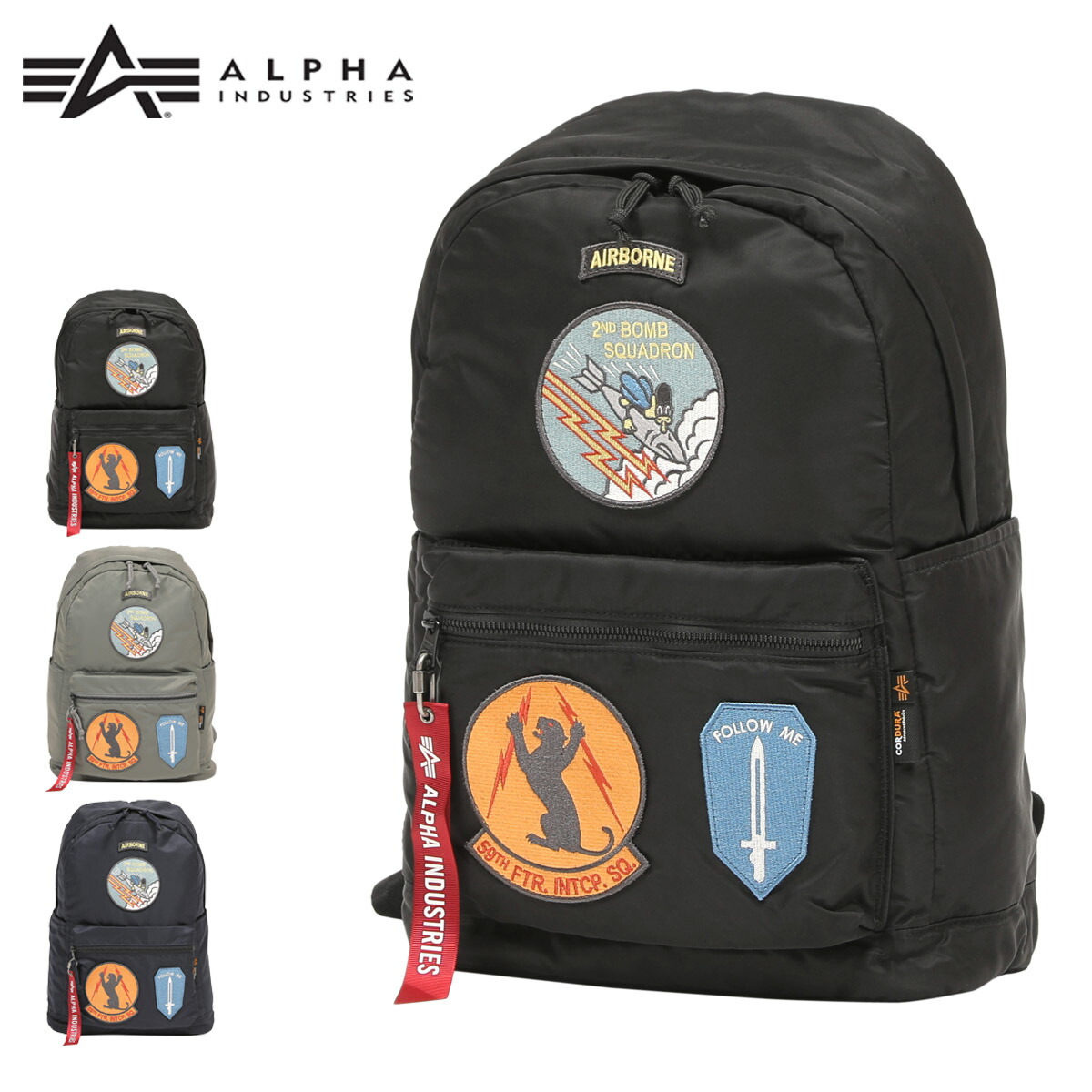 【未使用】Alphanumeric アルファニューメリック リュック グレー 未使用】Alphanumeric アルファニューメリック リュック グレー
