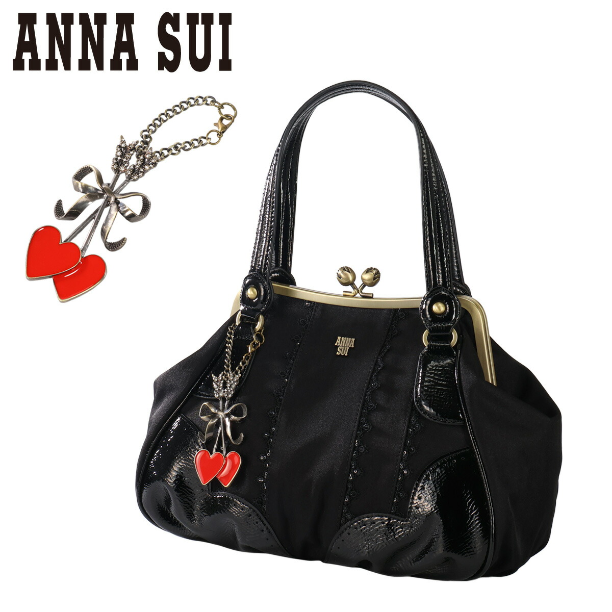 楽天市場】【新品】【即納】鬼滅の刃×ANNA SUI バッグ / 竈門禰豆子