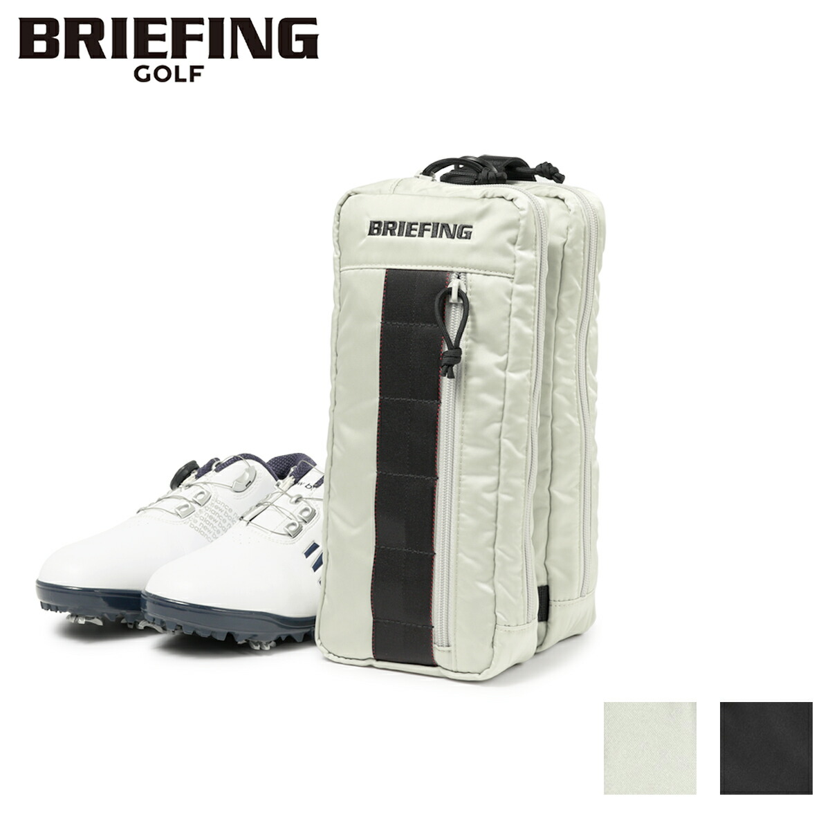 ブリーフィング ゴルフ シューズケース HOLIDAY COLLECTION メンズ レディース BRG223G78 BRIEFING  GOLF│シューズバッグ 靴入れ セパレートタイプ ホリデーコレクション 撥水 抗菌[DL10][即日発送] | サックスバー 財布バッグ専門店