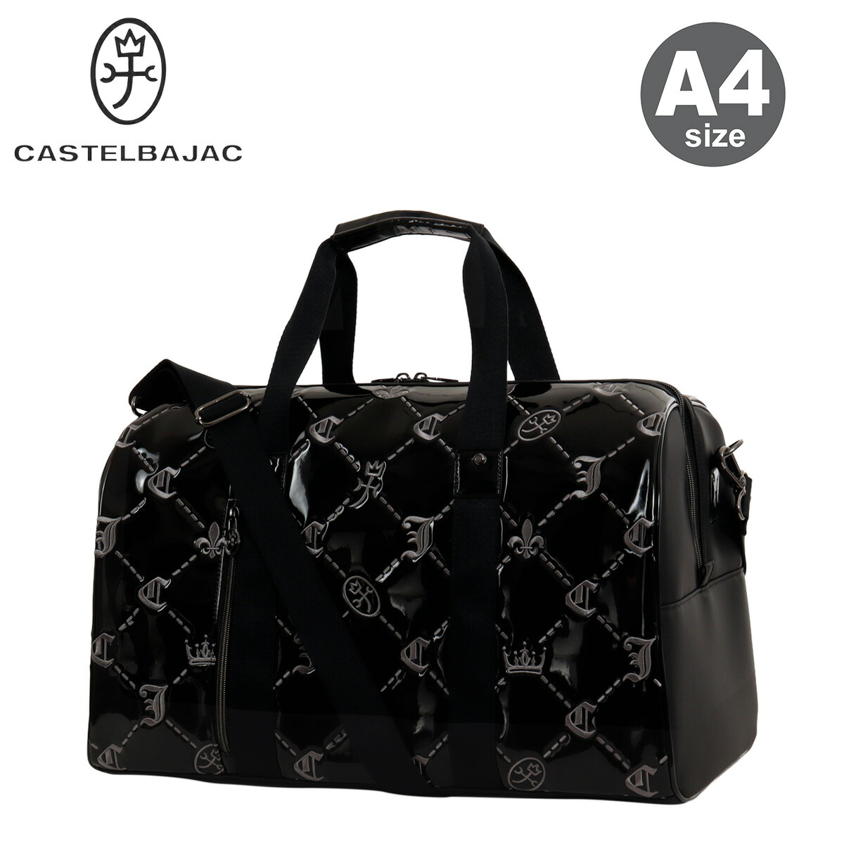 カステルバジャック ボストンバッグ 高級 プレミアム ショルダーバッグ 2WAY ゴルフ メンズ レディース 72354-81351 CASTELBAJAC SPORT スポーツ レザー ブランド 大容量 A4[即日発送] GW 新生活