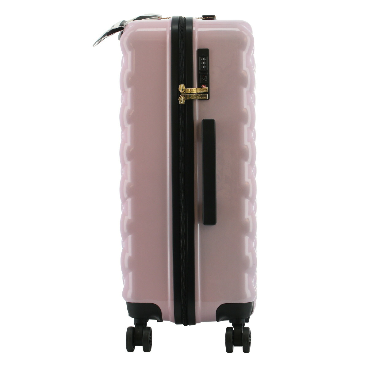 セシルマクビー 53l 58cm 送料無料 Cm12 4 Cecil レディース バッグ Mcbee 3 4kg Cm12 4 ファスナー スーツケース 3 4kg Quilt Carry Case ハード キャリーバッグ キャリーケース Tsaロック搭載 Po5 Bef サックスバー 財布バッグ専門店