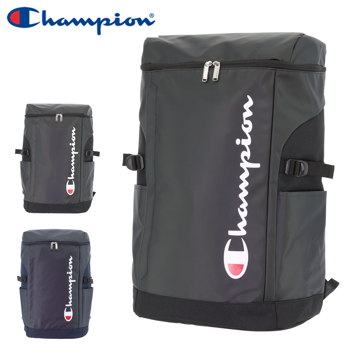 楽天市場 チャンピオン リュック 40l バケット メンズ レディース 624 Champion リュックサック スクエア デイパック 通学 Po10 Bef サックスバー 財布バッグ専門店