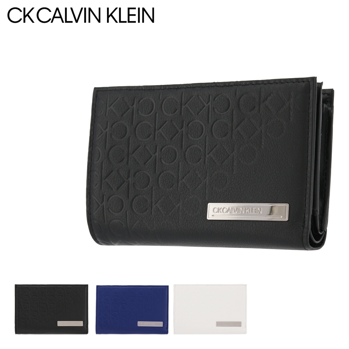 楽天市場】シーケー カルバンクライン 三つ折り財布 レター メンズ 818623 CK CALVIN KLEIN 牛革 本革 レザー ファスナー  小銭入れ ミニ財布 コンパクト ミニウォレット 男性 ミニサイフ 小さい財布[即日発送] : サックスバー 財布バッグ専門店