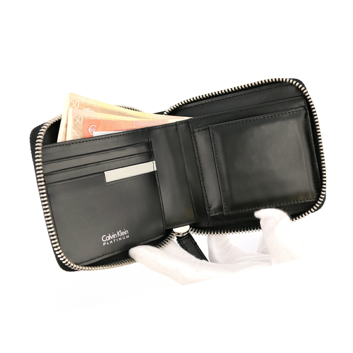 スマートフォン/携帯電話 スマートフォン本体 クリスマスローズ 【新品】CKカルバンクライン紳士長財布 シーケー 