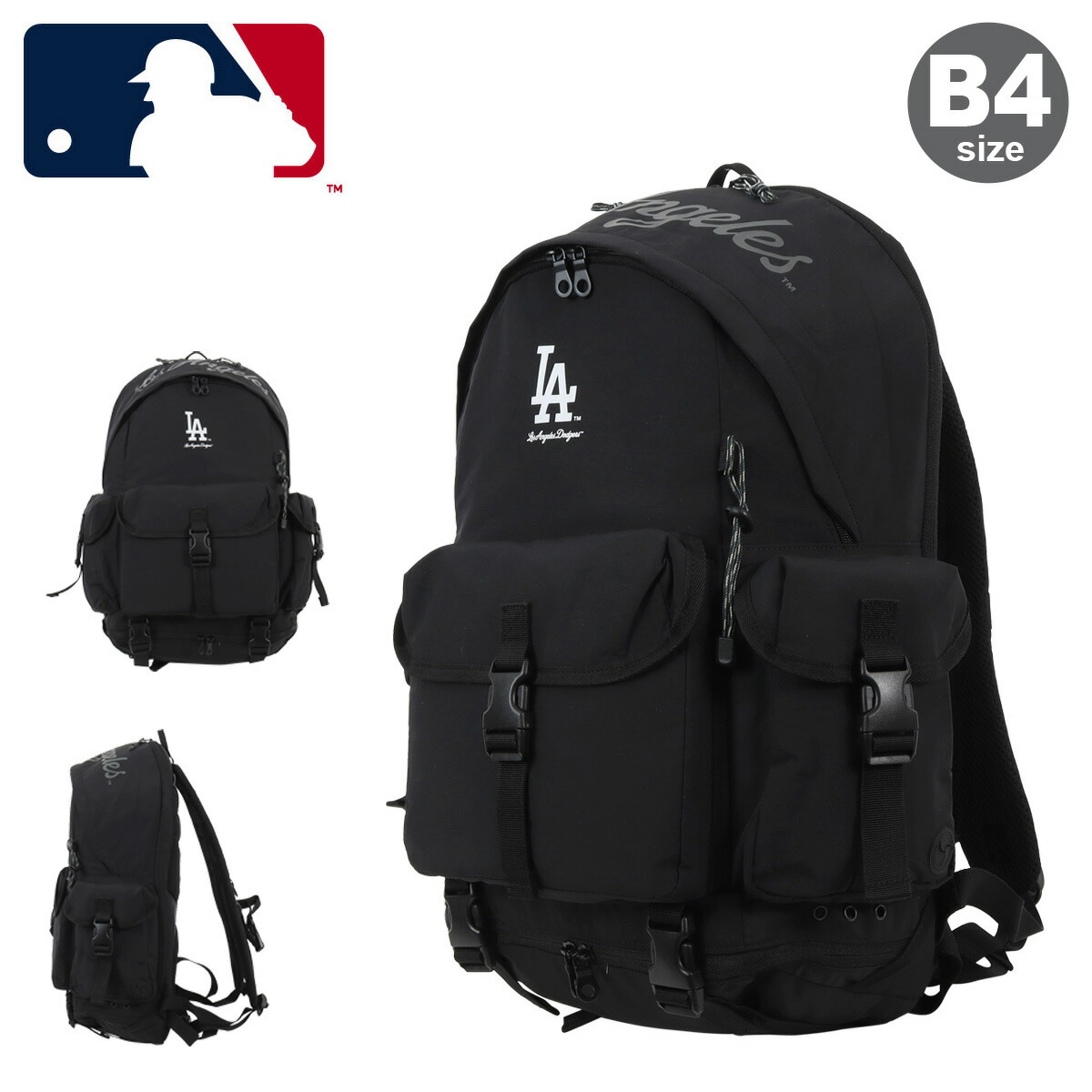 楽天市場】ドジャース バックパック リュックサック MLB dodgers LA