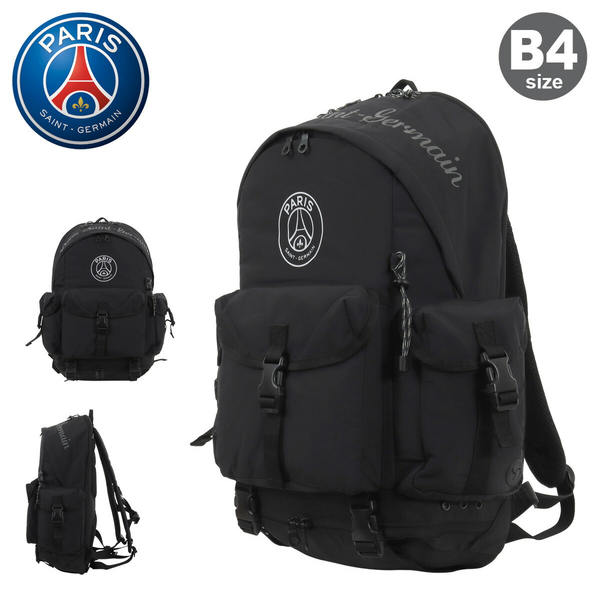 Herschel×PSG パリサンジェルマン☆リュック パリサンジェルマン リュック ボールバッグ BLACK スポーツ サッカー
