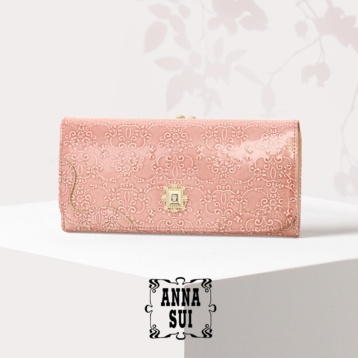 高い素材のanna レザー Po5 Bef 即日発送 サックスバー送料無料 本革 レディース 長財布 Anna Sui ルーミー あす楽 最大57倍 3 4 木 時 期間限定エントリー 本革 アナスイ レディース財布