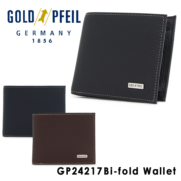 楽天市場】ゴールドファイル 二つ折り財布 メンズ GP10320 GOLD PFEIL