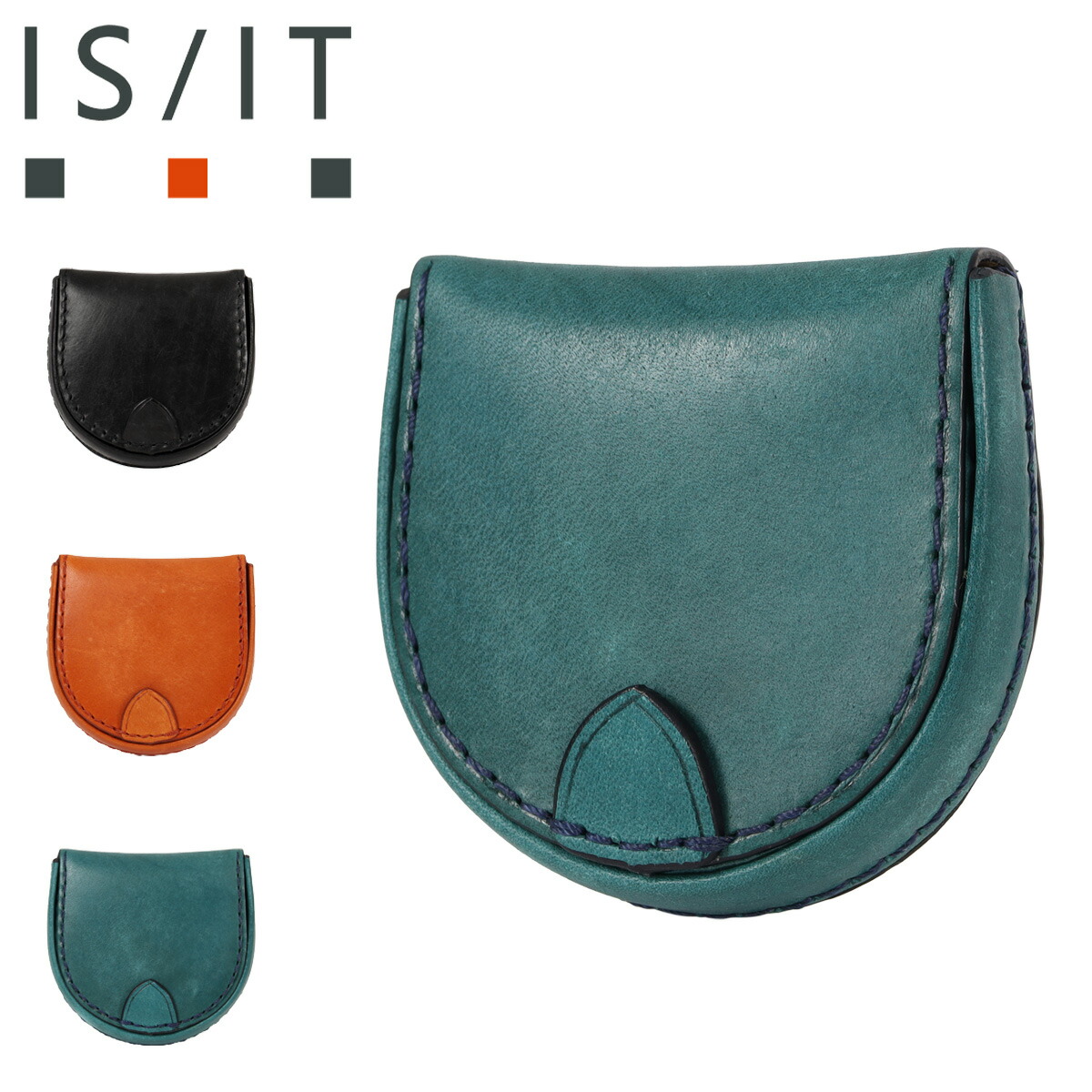 【全品10倍★3/26(木)2時迄】イズイット コインケース 小銭入れ 馬蹄型 小さめ コンパクト メンズ 924601 ISIT IS/IT 本革 牛革 レザー ミニウォレット 財布 ウォレット カジュアル フォーマル ギフト プレゼント[即日発送] 7,029円