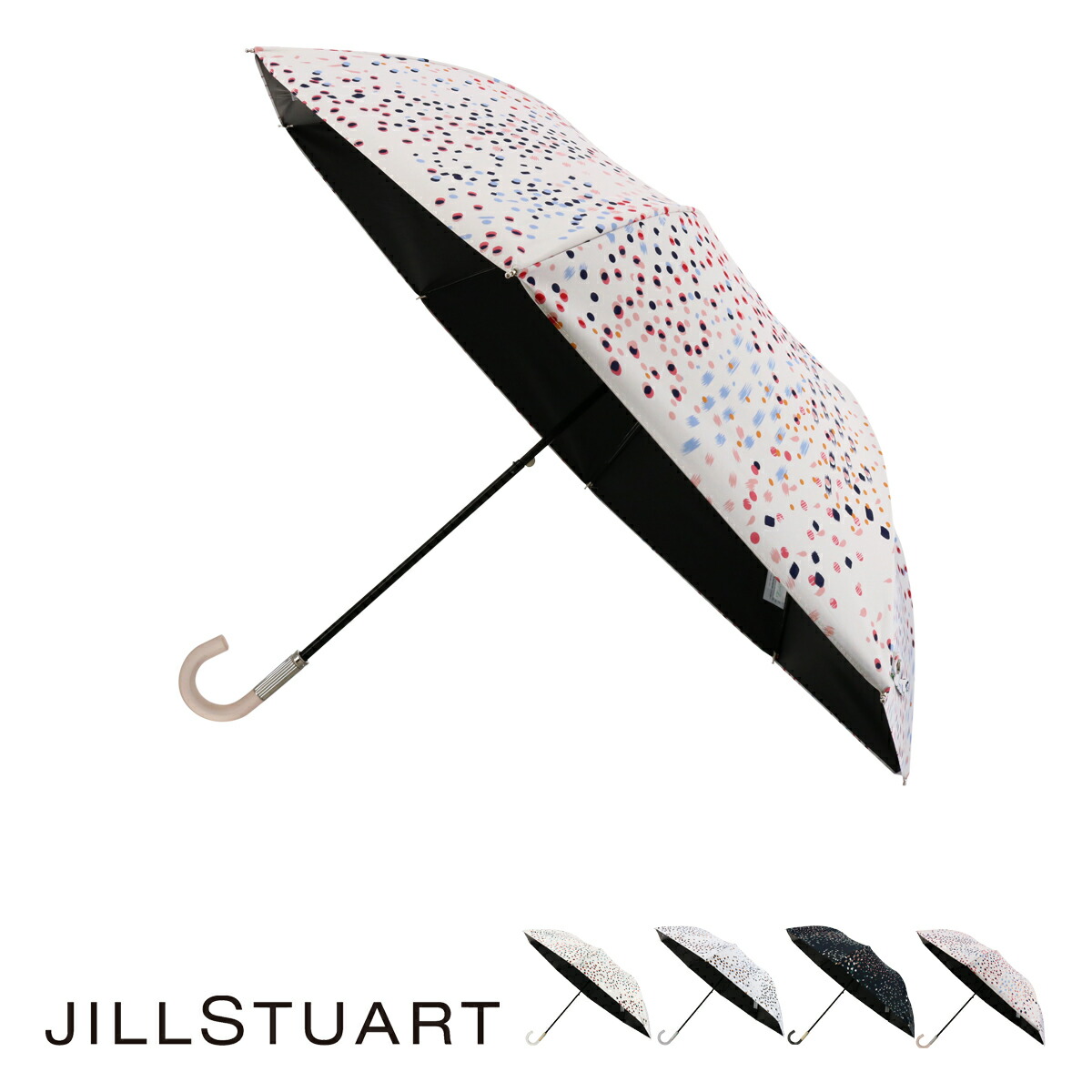 ジルスチュアート 折りたたみ傘 レディース ブランド 1ji 236 36 Jillstuart 晴雨兼用 日傘 雨傘 Uvカット 遮光 遮熱 ドット 水玉 即日発送 Fmcholollan Org Mx