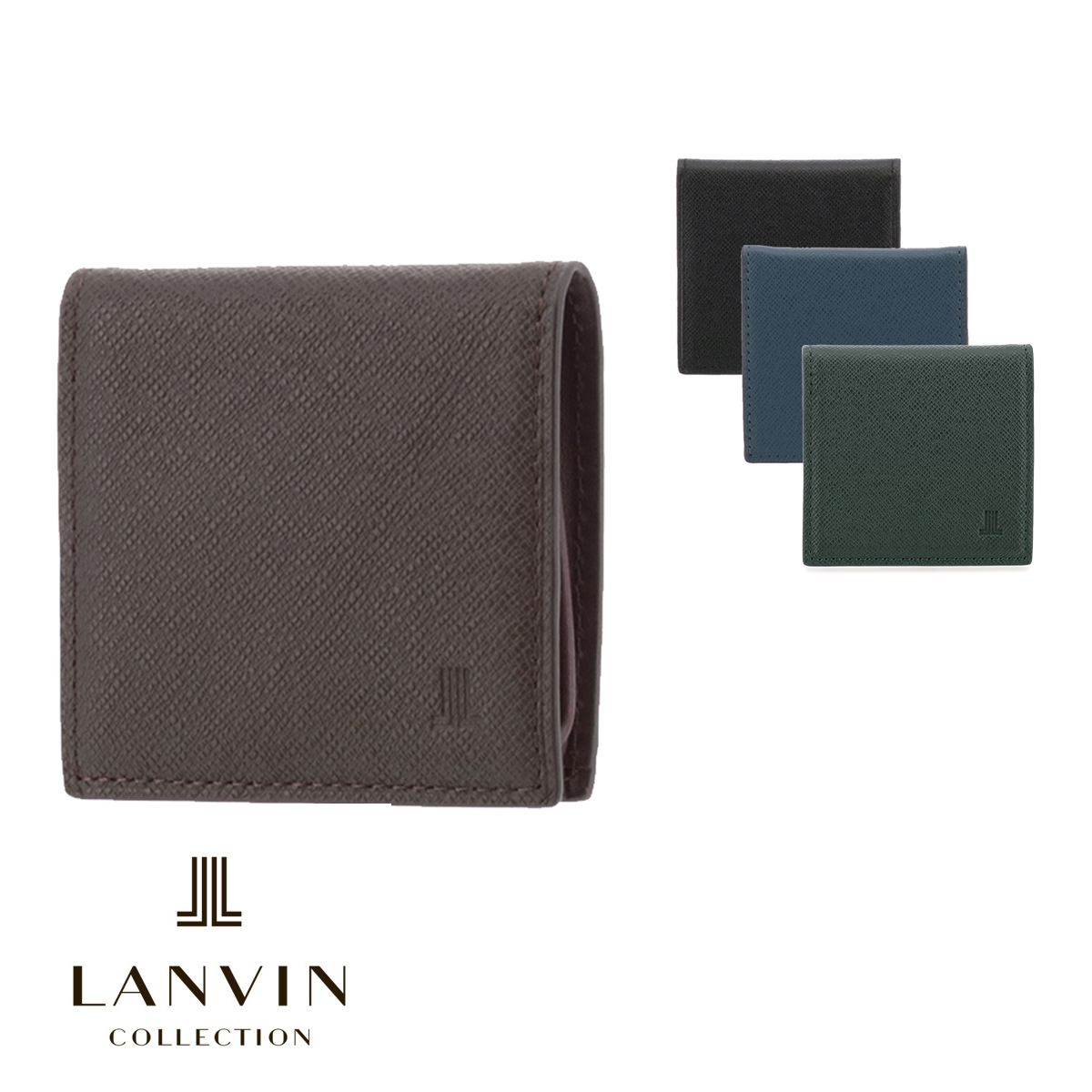 楽天市場 ランバンコレクション 財布 小銭入れ クウルールドヴァン Jlmw0gc1 Lanvin Collection コインケース Box型 牛革 レザー メンズ Po5 Bef サックスバー