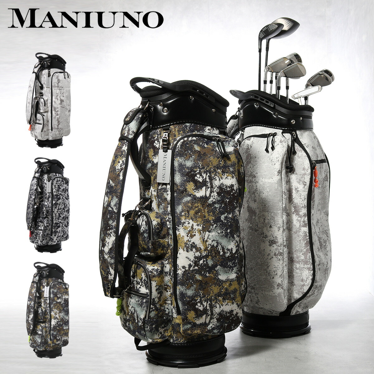 楽天市場】マニウノ ゴルフ カート キャディバッグ MUMG2AC1
