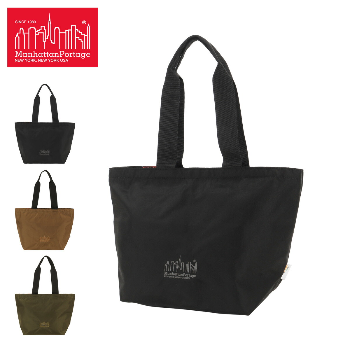 【全品10倍★3/26(木)2時迄】Manhattan Portage マンハッタンポーテージ トートバッグ 軽量 MP1360-2CD420DECO カートトート[即日発送]