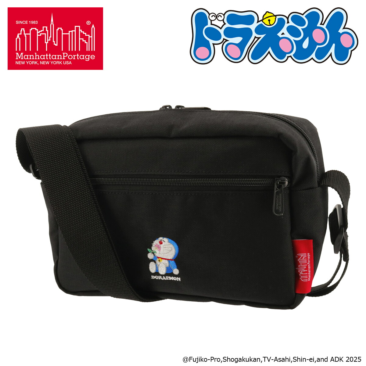 【全品10倍★7/27(月)0時迄】Manhattan Portage マンハッタンポーテージ ドラえもん ショルダーバッグ MP1401L2DORA25 送料無料[PO10]｜サックスバー 財布バッグ専門店