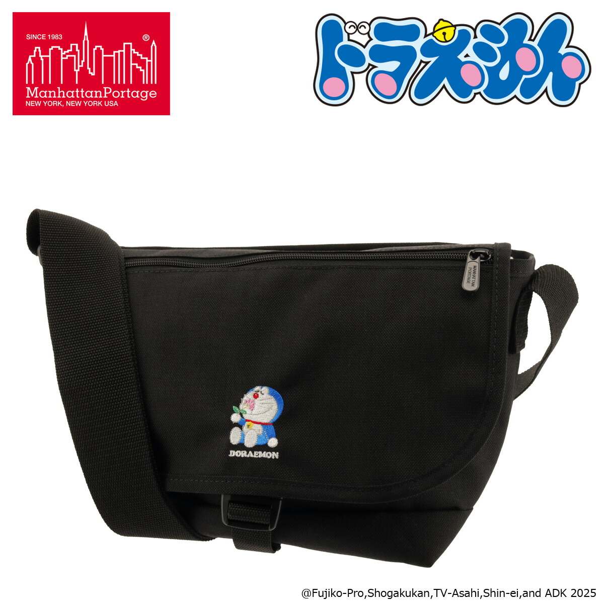 新品　マンハッタンポーテージ　ドラえもん　メッセンジャー バッグ　MP1603 Manhattan Portage マンハッタンポーテージ メッセンジャー