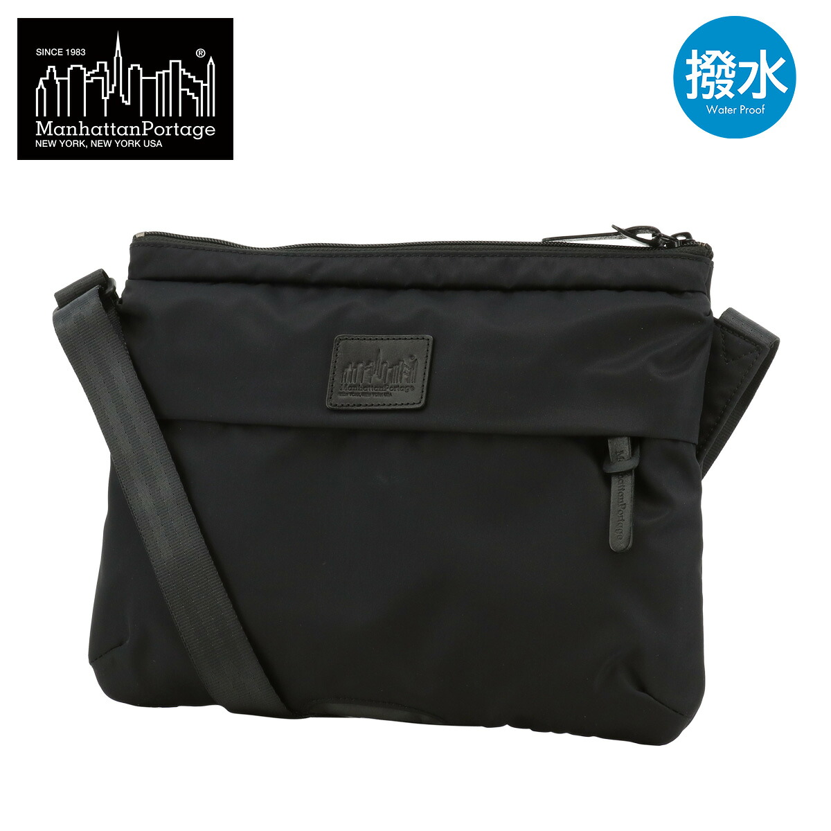 Manhattan Portage マンハッタンポーテージ サコッシュ ショルダーバッグ 軽量 撥水 ポシェットBLACK LABEL ブラックレーベル MP1095TWLBL[PO10]｜サックスバー 財布バッグ専門店