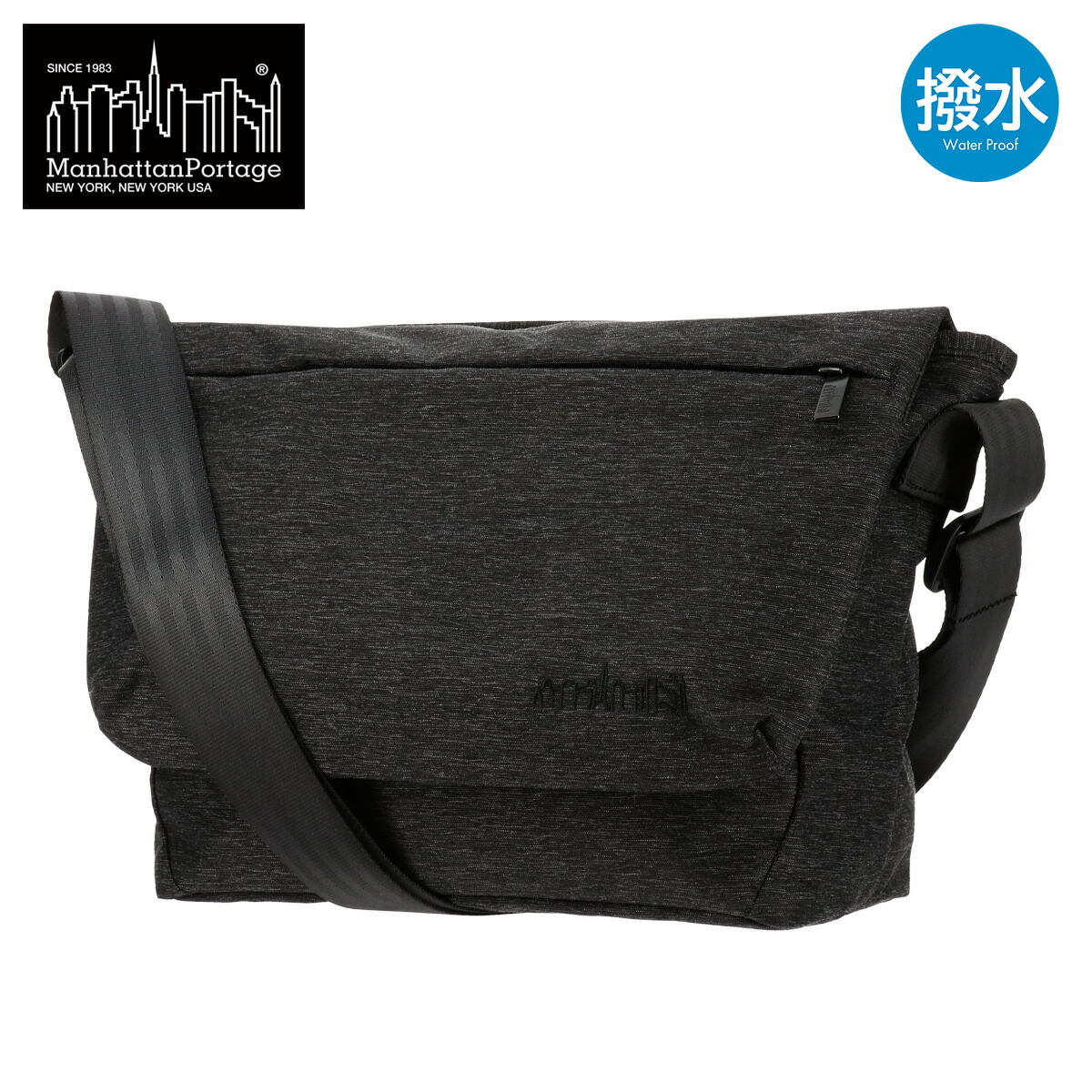 Manhattan Portage マンハッタンポーテージ ショルダーバッグ メッセンジャーバッグ 横型 BLACK LABEL ブラックレーベル MP1697OXFBL 撥水｜サックスバー 財布バッグ専門店