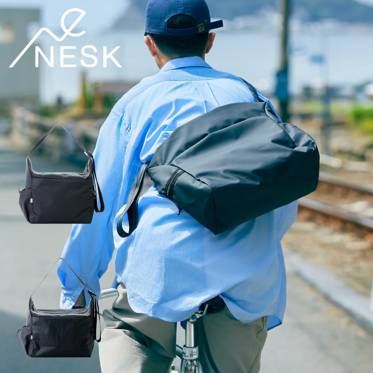 ネスク ショルダーバッグ ツイル フェイス メンズ NS-004 NESK 軽量 斜め掛け 旅行 トラベル アウトドア ライフスタイル[即日発送]｜サックスバー 財布バッグ専門店